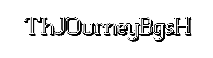 White Line Fever 3D 1.00  Free Fonts Download