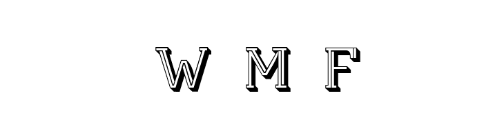 White Line Fever 3D 1.00  Free Fonts Download