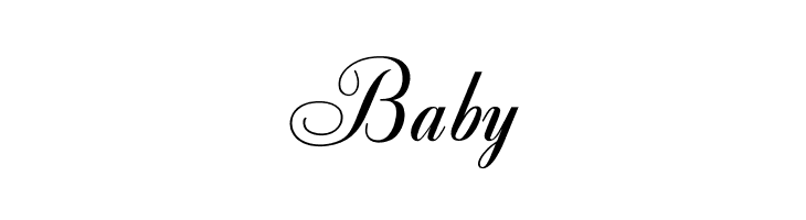 Baby OPTIZipper Font