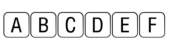 RRKeyLettersLimited-Normal  Free Fonts Download