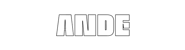 OPTINatty-BoldOutline  Free Fonts Download