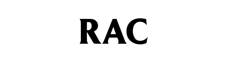 RAC OPTITriplettBoldAgency Font