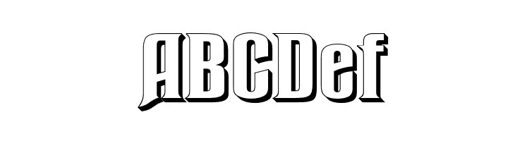 RubensPerspective  Free Fonts Download