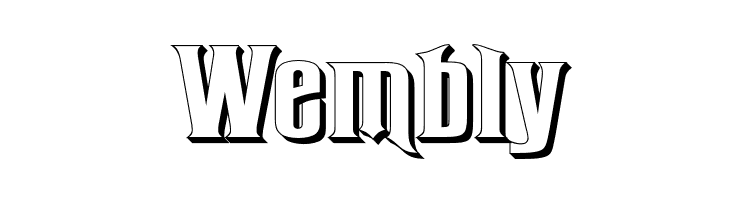 RubensPerspective  Free Fonts Download