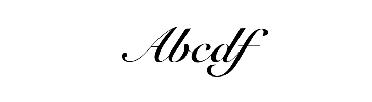 Abcdf OPTISicilia-Bold Font