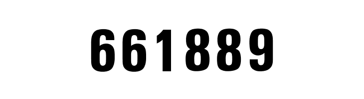 661889 OPTIUniversSixtySeven Font