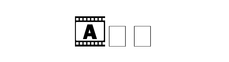 FilmStrip  Free Fonts Download