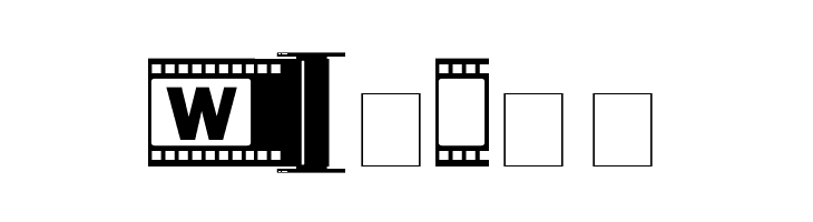 FilmStrip  Free Fonts Download