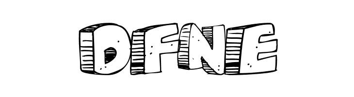 DFNE Caveman Font