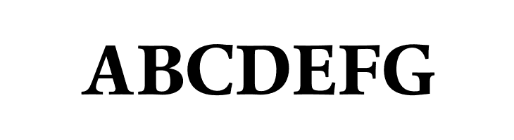 ABCDEFG OPTIPeach-DemiGras Font