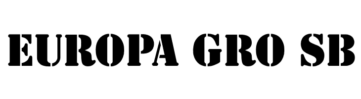 StencilDisplayOpti  Free Fonts Download