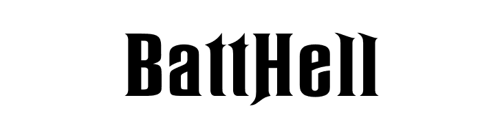 BattHell OPTIRubens-Wide Font