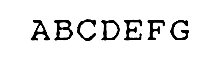 OPTITypewriter-Special  Free Fonts Download