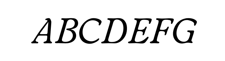 OPTIWorcesterRoundSLItalic  Free Fonts Download