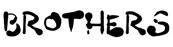 Paint Blobs  Free Fonts Download