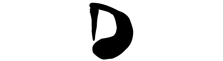 Paint Blobs  Free Fonts Download