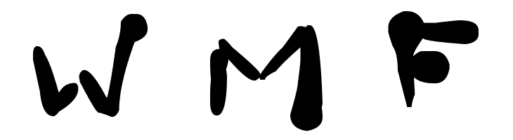 Paint Blobs  Free Fonts Download