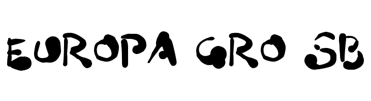 Paint Blobs  Free Fonts Download