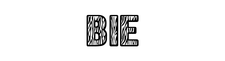 Zebraliner  Free Fonts Download