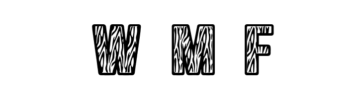 Zebraliner  Free Fonts Download