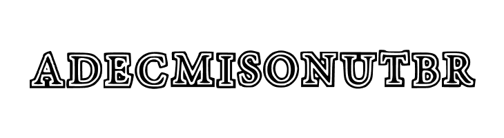 TotalyOutline  Free Fonts Download