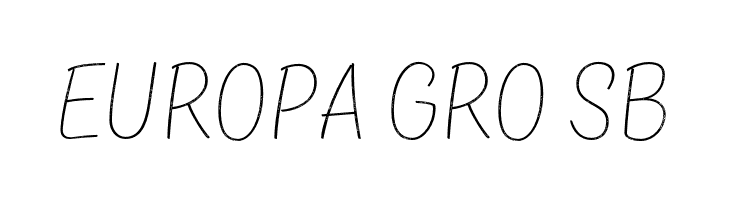 TTMastersDEMORoughThin  Free Fonts Download