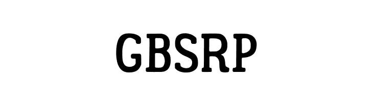 GBSRP Lumberjack Font