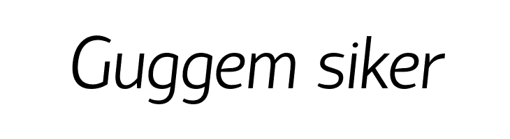 HattoriHanzo-LightItalic  Free Fonts Download