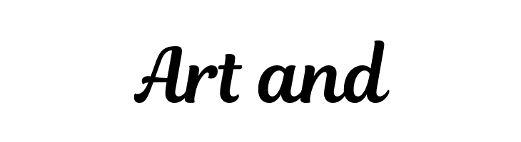 Art%2Band Magnolia-Script Font