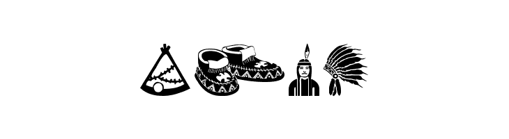 Native American Indians  Free Fonts Download