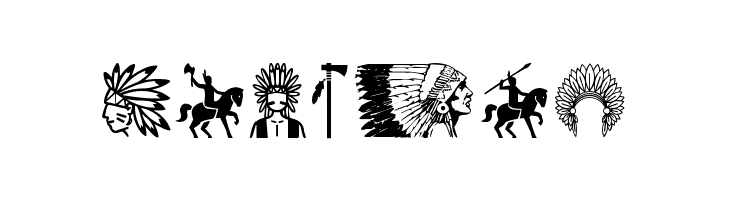 Native American Indians  Free Fonts Download