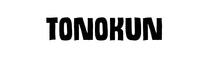 TONOKUN DizzyEdgeDEMO Font