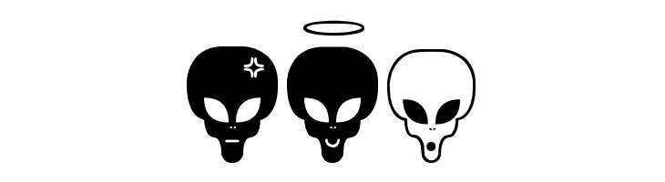 Aliens Bats St  Free Fonts Download