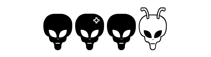 Aliens Bats St  Free Fonts Download
