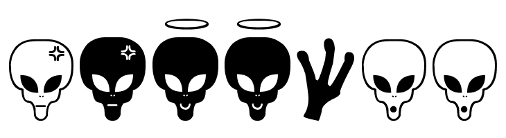 Aliens Bats St  Free Fonts Download