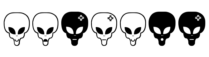 Aliens Bats St  Free Fonts Download