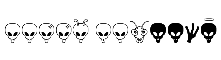 Aliens Bats St  Free Fonts Download