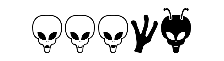 Aliens Bats St  Free Fonts Download