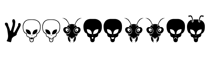 Aliens Bats St  Free Fonts Download