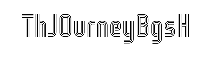 WOX-Striped Triple Demo  Free Fonts Download