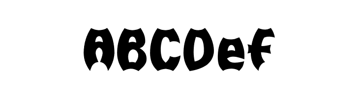 BAT MEN__G  Free Fonts Download