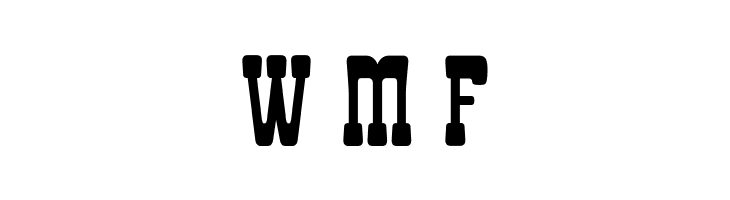 Goma Western  Free Fonts Download
