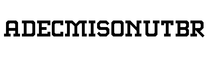 Abstract Slab Regular  Free Fonts Download