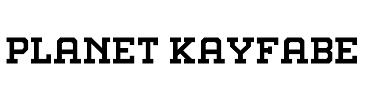 Abstract Slab Regular  Free Fonts Download