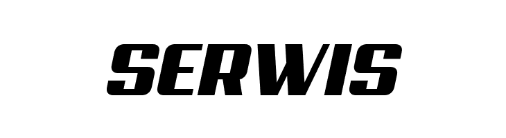 SERWIS Aero Font