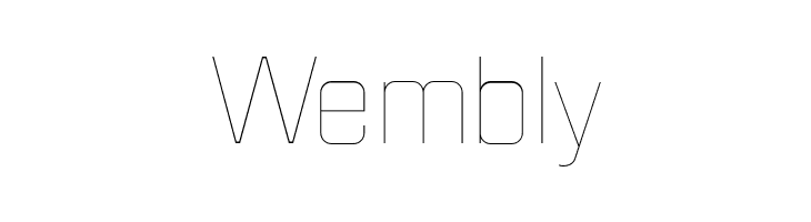 Huntkey Thin  Free Fonts Download