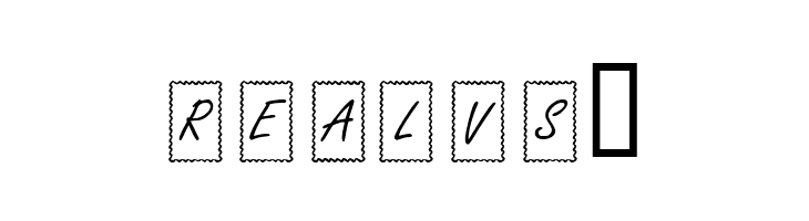 KR Ribbon Frame  Free Fonts Download