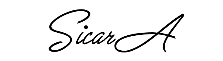 SicarA Great Day Personal Use Font