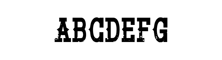 Pistol Grip Pump  Free Fonts Download