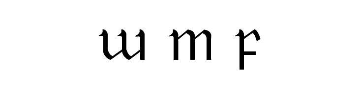 Cló Gaelach [Twomey]  Free Fonts Download